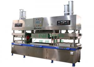 China Manually Moulded Pulp Disposal Paper Plate Making Machine for Paper Cup / Plates / Bowls Forming factory