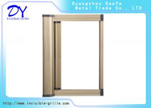 China 3.2m Sliding Retractable Invisible Screen Door Surface Finished factory