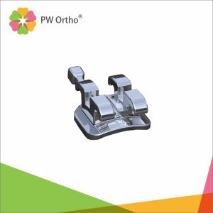 China Low Profile Standard Size Orthodontic Metal Brackets on sale