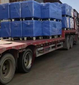 China Plastic Large Dry Ice Storage Container On Wheels Chest Box Dry Ice Transport Freezer factory