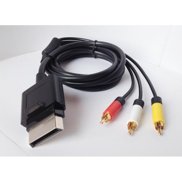 Customized length xbox 360 video cable , Slim Composite AV Cable