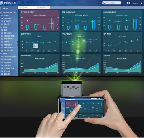 150lm Dlp Led Projector , 60Hz Business Portable Projector