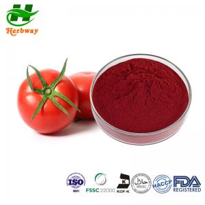 China Herbway 98% Lycopene 502-65-8 Natural Tomato Extract Powder on sale
