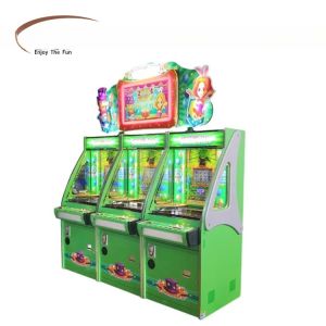 China Electronic Coin Pusher Game Machine Three Players For Game Zone factory