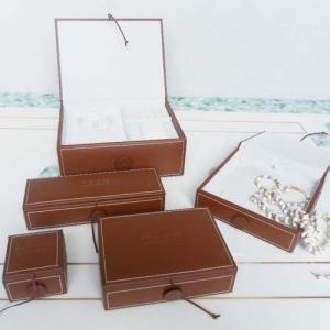 China leatheroid jewellery boxes,ring box,earring box,set jewellery box on sale