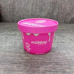 China Custom Design 12 Oz Disposable Ice Cream Bowls For Yogurt on sale