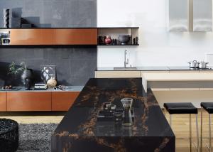 China High Brightness Quartz Kitchen Countertops , Engineered Quartz Kitchen Worktops factory