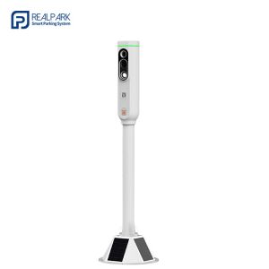 6W Solar ANPR Machine On Street LPR Machine Parking Solution
