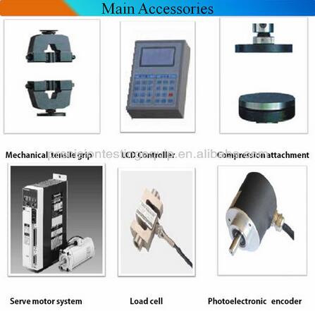 WDW-E2 double Column Computer Control Electromechanical Universal Testing Machine price