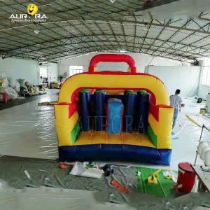 Children Inflatable Obstacle Course Outdoor Inflatable Game Obstacle Course