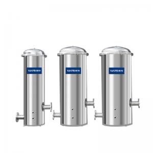 China High Temperature Stainless Steel Wine Cartridge Filter Housing factory