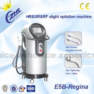 China Vertical E-light IPL RF , Wrinkle / Hair Removal Salon Machine on sale