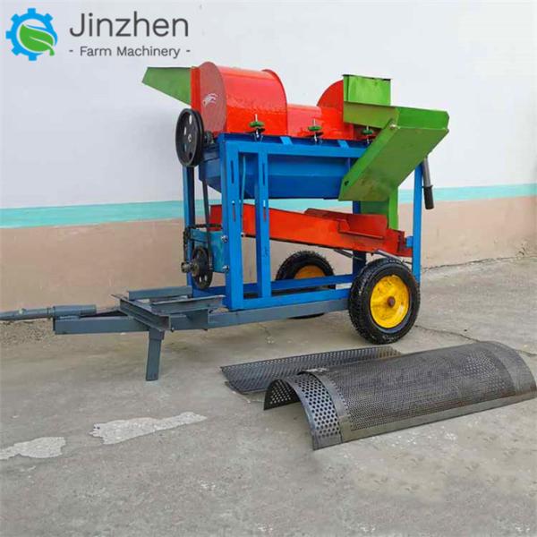 Whosale Small Home Use Multifunctional Maize Peeler Sheller Thresher Corn Peeling Shelling Threshing Machine