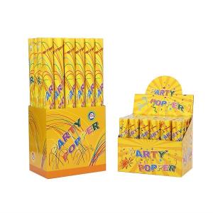China Gold Foil Paper Flower Grain Party Confetti Cannon Shooter For Festival Celebration factory