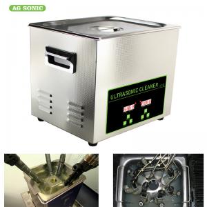 China Stainless Steel 304 Industrial Ultrasonic Cleaner For Carburetor Fuel Injectors Degreasing factory