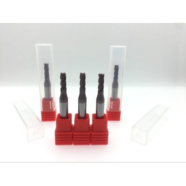 4 6mm Square Corner Radius End Mill Solid Carbide High Performance