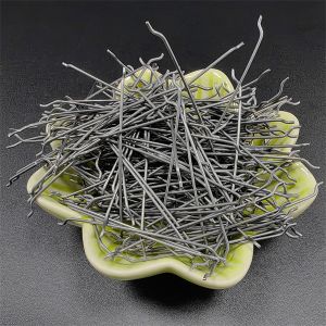 China 1000MPA Min Tensile Strength Steel Fiber Hooked End Type For Floor And Tunnelling on sale