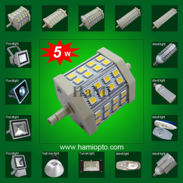 5W LED R7S Light