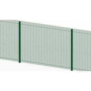 China Backyard And Garden V Mesh Security Fence 60mm Powder Coated factory