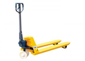 China High Profile Hand Truck Pallet Jack 2000kg With Rubber Covered Handle on sale