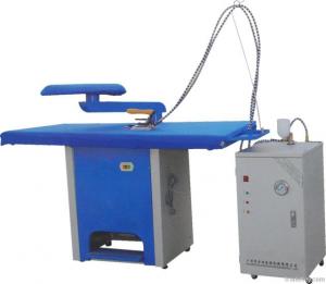China Electric Garment Ironing Table With Steam Generator Hotel Laundry Machines factory