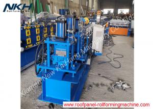 China Galvanized Steel Plate Roller Shutter Door Frame Roll Forming Machine Automatic, Door Frame System Control factory