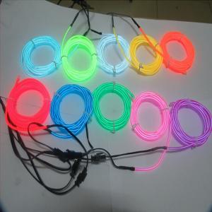China charming colorful lighting electroluminescent el wire for decoration factory