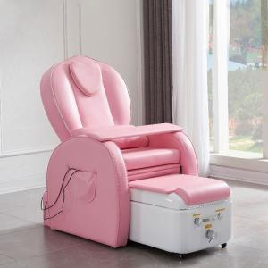 China Pedicure Sink Foot Luxury Spa Massage Chair For Nail Salon Backrest Adjustable factory