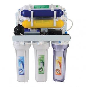 China 50GPD 8 Stage Water Filtration System , RO Drinking Water System 3.2G Water Tank factory