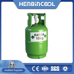 China 10kg Refillable 410A Refrigerant Gas 99.99% R410A 25lb Cylinder on sale