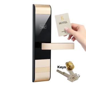 China FCC Hotel Smart Electronic Card Swipe Door Locks Smart 310mm Hotel Software factory