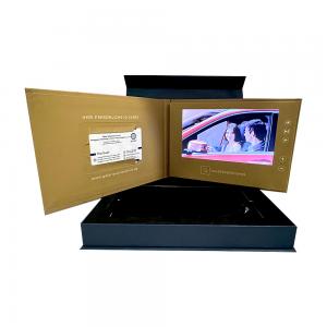 China Factory Wholesale Custom with 2.4 4.3 5 7 10 inch LCD Promotional Video Greeting Card Digital Brochure factory