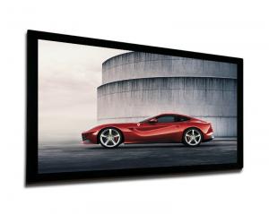 China 8cm Width Full HD Fixed Frame Screen , Fabric For Projection Screen on sale