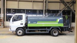 China 5CBM Capacity Water Tank Truck Water Hauling Truck With 2870CC Engine factory