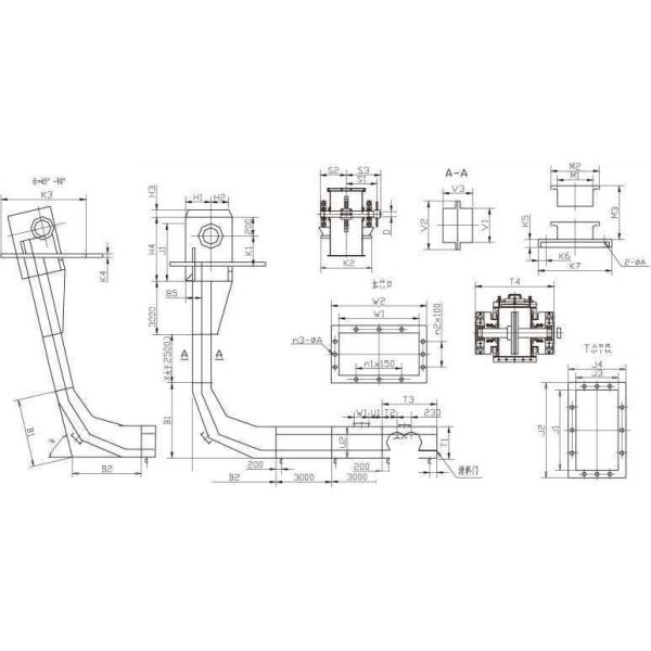 Chip Embedded Drag Link Chain Conveyor
