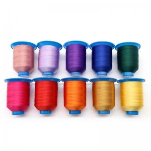China High Tenacity Nylon 66 Sewing Thread for Sports Shoes and Sofa Sewing 3ply Yarn Count factory