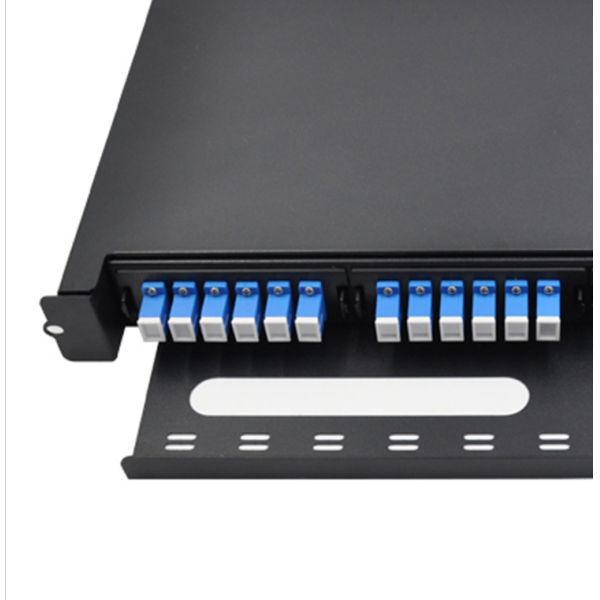 Rack Mount Multimode Fiber Optic Patch Panel