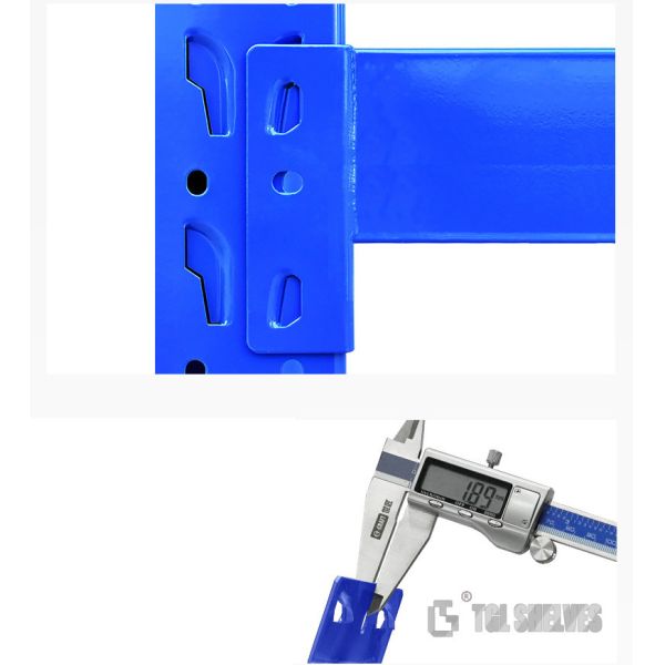 2-5 Layers Warehouse Shelf Racks Height 200-1100cm For Storage