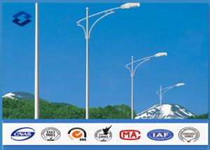 China 10M Conical Shape Street Lighting Pole IP 65 Lighting Fixture 20 W - 400 W Lamp Power factory