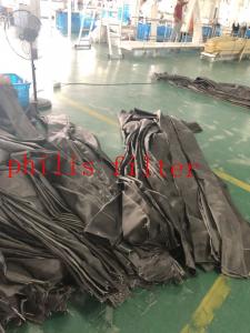 China Woven Weave Black Fiberglass Filter Fabric Anti Acidic Anti Alkaline factory