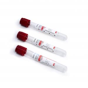 China No Additive Plain Red Top Blood Tube 0.5ml-10ml on sale