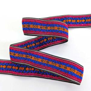 China Soft Durable Customized Pattern Color Underwear Waistband Jacquard Elastic Band factory