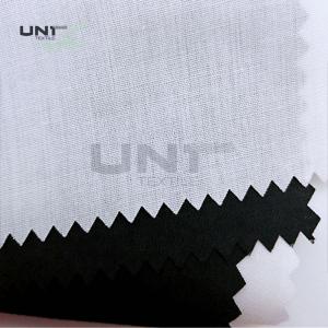 China Plain Pattern Garments Accessories Polyester / Cotton Pocketing Fabric Rolls on sale
