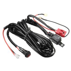 China Car Automotive Fog Light Wiring Harness Loom Offroad LED Bar Cable factory
