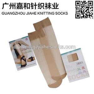 China China Manufacturer Custom Nylon Transparent Sexy Silk Women Socks on sale