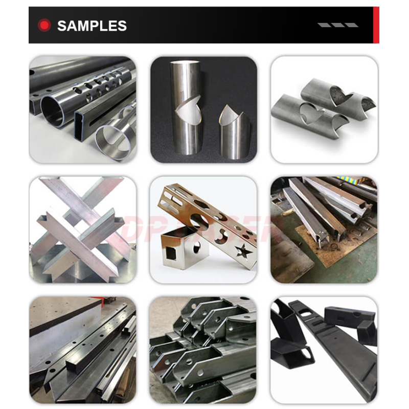 Automatic Loading and Unloading Pipe Laser Cutting Machine 6040 1000W-6000W