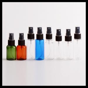 China Clear Blue Green Amber Plastic Spray Bottles 30ml 40ml Empty Oral Spray Bottle factory
