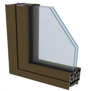 China OEM ODM anodised Aluminium Window Frame Profiles ISO9001 factory