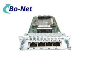 China Layer 2 Cisco 4000 Router Modules / Interface Card Cisco ISR NIM-4MFT-T1/E1 T1 E1 factory