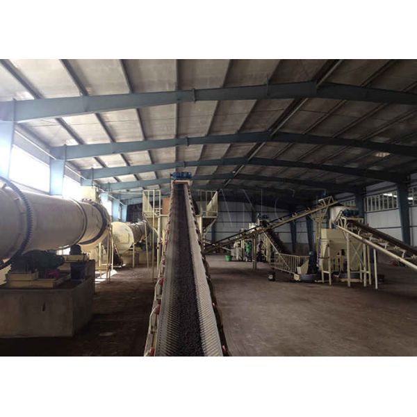 High-Efficiency Double Roller Extrusion Granulator Compound Fertilizer Production Line